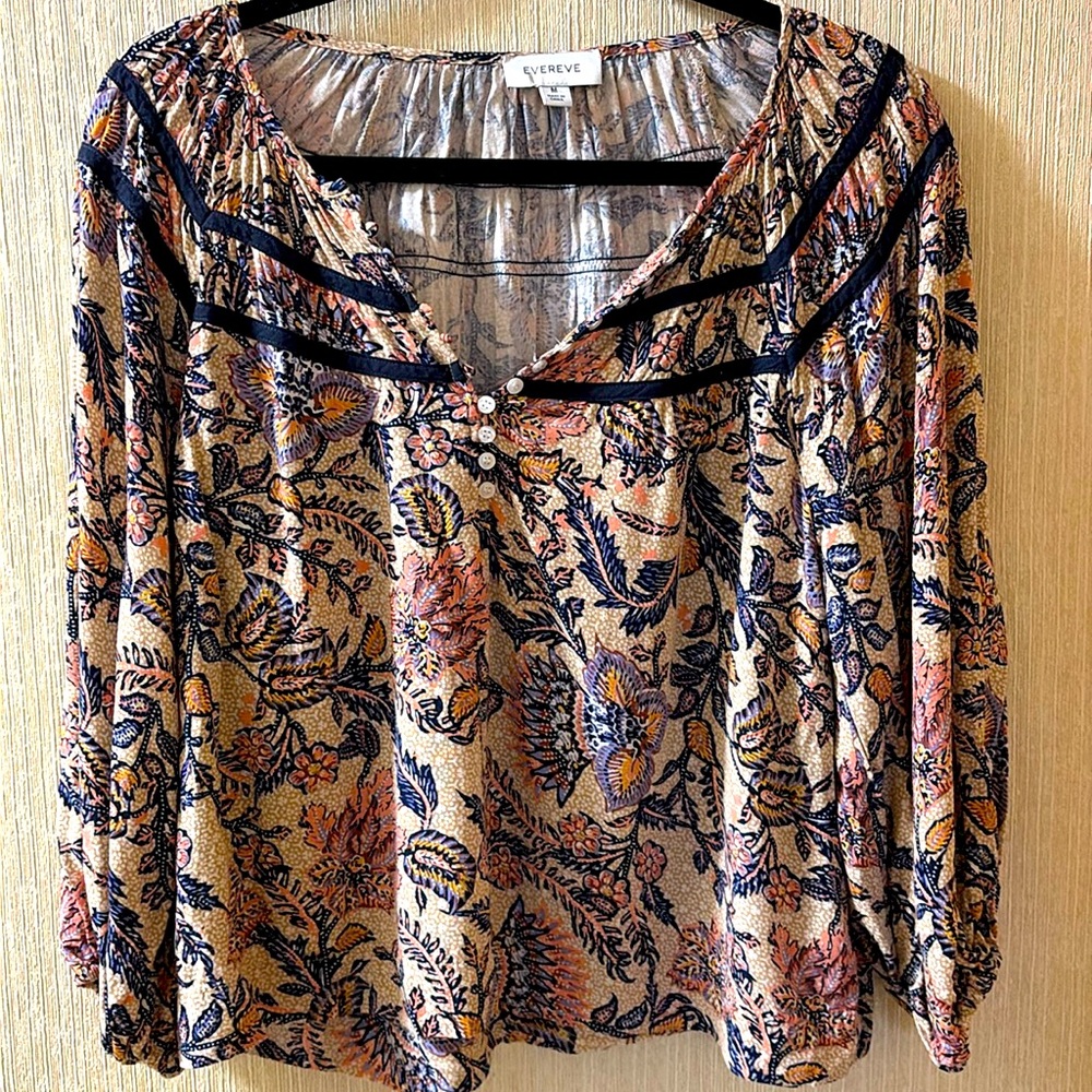 Patterned Evereve Blouse